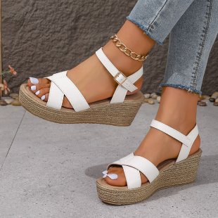 Women's Platform Wedge Strappy Sandals