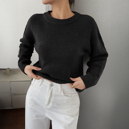 Women's Classic Knit Crewneck Sweater